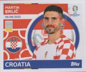 CRO6 Martin Erlić – UEFA Euro 2024 Topps