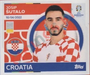 CRO7 Josip Šutalo – UEFA Euro 2024 Topps