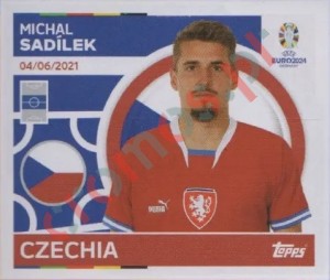 CZE13 Michal Sadílek – UEFA Euro 2024 Topps