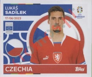 CZE15 Lukáš Sadílek – UEFA Euro 2024 Topps