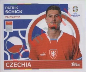 CZE19 Patrik Schick – UEFA Euro 2024 Topps