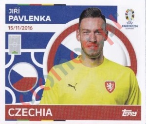 CZE4 Jiří Pavlenka – UEFA Euro 2024 Topps