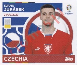CZE5 David Jurásek – UEFA Euro 2024 Topps