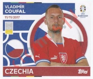 CZE7 Vladimír Coufal – UEFA Euro 2024 Topps
