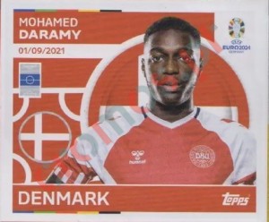 DEN15 Mohamed Daramy – UEFA Euro 2024 Topps