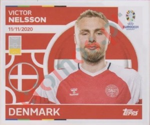 DEN6 Victor Nelsson – UEFA Euro 2024 Topps