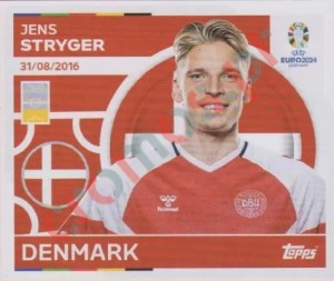 DEN9 Jens Stryger Larsen – UEFA Euro 2024 Topps