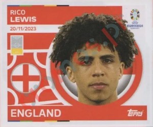 ENG12 Rico Lewis – UEFA Euro 2024 Topps