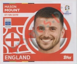 ENG17 Mason Mount – UEFA Euro 2024 Topps