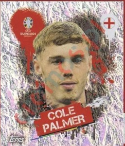 ENG3 Cole Palmer – UEFA Euro 2024 Topps