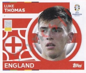 ENG5 Luke Thomas – UEFA Euro 2024 Topps