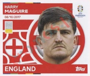 ENG6 Harry Maguire – UEFA Euro 2024 Topps