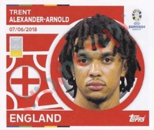 ENG9 Trent Alexander-Arnold – UEFA Euro 2024 Topps