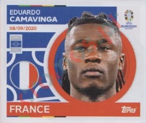 FRA13 Eduardo Camavinga – UEFA Euro 2024 Topps