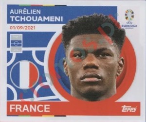 FRA14 Aurélien Tchouameni – UEFA Euro 2024 Topps