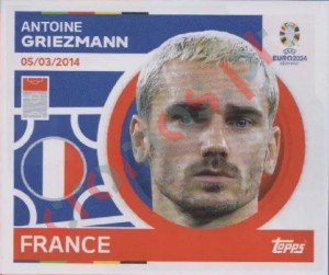 FRA20 Antoine Griezmann – UEFA Euro 2024 Topps
