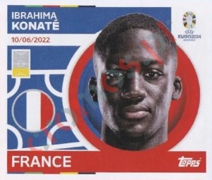 FRA5 Ibrahima Konaté – UEFA Euro 2024 Topps