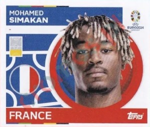 FRA9 Mohamed Simakan – UEFA Euro 2024 Topps