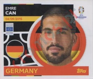 GER13 Emre Can – UEFA Euro 2024 Topps