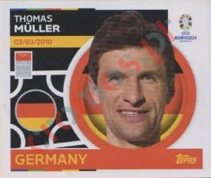 GER16 Thomas Müller – UEFA Euro 2024 Topps