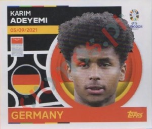 GER18 Karim Adeyemi – UEFA Euro 2024 Topps