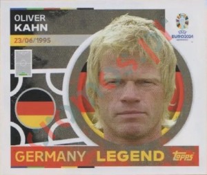 GER19 Oliver Kahn – UEFA Euro 2024 Topps