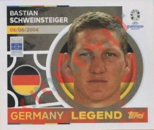 GER20 Bastian Schweinsteiger – UEFA Euro 2024 Topps