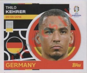GER4 Thilo Kehrer – UEFA Euro 2024 Topps