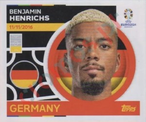 GER6 Benjamin Henrichs – UEFA Euro 2024 Topps