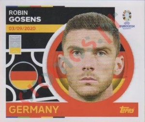 GER8 Robin Gosens – UEFA Euro 2024 Topps