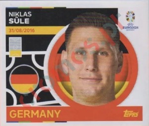 GER9 Niklas Süle – UEFA Euro 2024 Topps