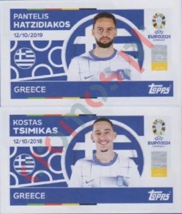 GRE4-5 Pantelis Hatzidiakos / Kostas Tsimikas – UEFA Euro 2024 Topps