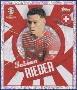 SUI-PTW Fabian Rieder – UEFA Euro 2024 Topps