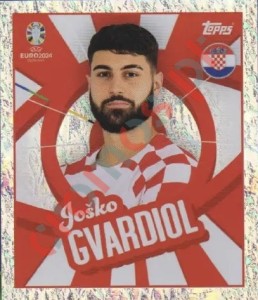 CRO-PTW Joško Gvardiol – UEFA Euro 2024 Topps