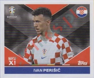 CRO-TOP2 Ivan Perišić – UEFA Euro 2024 Topps