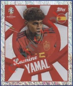 ESP-PTW Lamine Yamal – UEFA Euro 2024 Topps