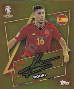 ESP-SP Rodri – UEFA Euro 2024 Topps
