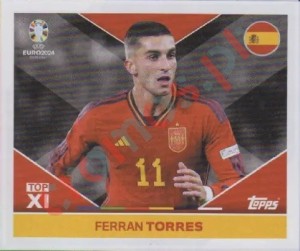 ESP-TOP1 Ferran Torres – UEFA Euro 2024 Topps