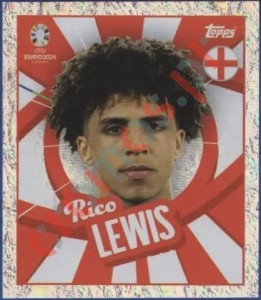 ENG-PTW Rico Lewis – UEFA Euro 2024 Topps