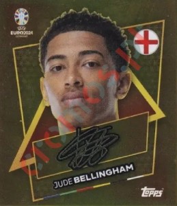 ENG-SP Jude Bellingham – UEFA Euro 2024 Topps