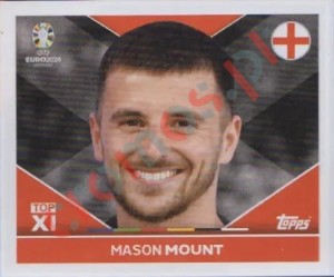 ENG-TOP1 Mason Mount – UEFA Euro 2024 Topps