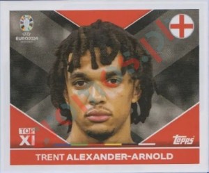 ENG-TOP2 Trent Alexander-Arnold – UEFA Euro 2024 Topps