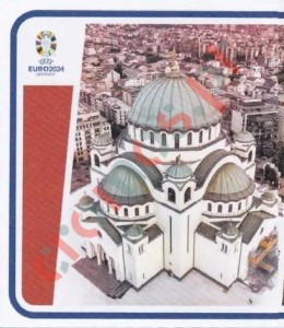 SRB-P1 Serbia Landmark
1 – UEFA Euro 2024 Topps