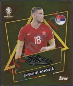 SRB-SP Dušan Vlahović – UEFA Euro 2024 Topps