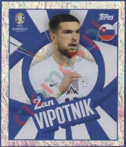 SVN-PTW Žan Vipotnik – UEFA Euro 2024 Topps