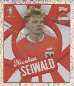AUT-PTW Nicolas Seiwald – UEFA Euro 2024 Topps