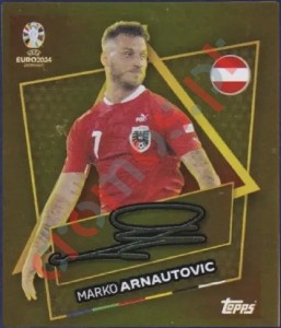 AUT-SP Marko Arnautović – UEFA Euro 2024 Topps