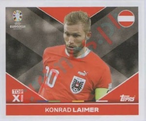 AUT-TOP1 Konrad Laimer – UEFA Euro 2024 Topps