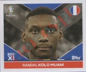 FRA-TOP1 Randal Kolo Muani – UEFA Euro 2024 Topps