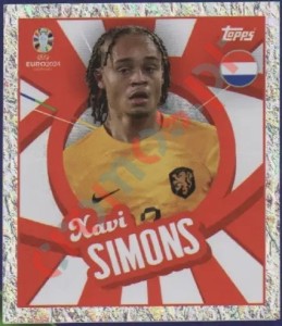 NED-PTW Xavi Simons – UEFA Euro 2024 Topps